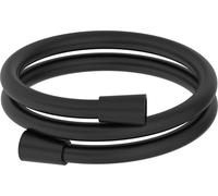 Jacob Delafon Flexible de Douche Universel, Anti-torsion, 1,6m, Noir mat | Pivot tournant côté douchette. Raccord universel G1/2. Avec Joints