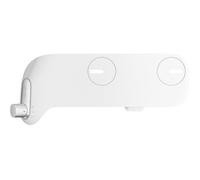 Jacob Delafon - Kit Bidet Lavant pour Abattant WC Universel Sans Électricité SEINE - Double Buses Rétractables Autonettoyantes - Nettoyage avant et arrière - Pression Réglable - Kit Complet - E38564-0