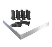 Jacob Delafon Kit de réhausse avec Tablier Blanc pour Receveur Flight E62506-00