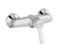 Jacob Delafon - Mitigeur de Douche EO - Mécanique - Économie d’eau - Ergonomique - Installation facile - 13,2x21,4x6,4cm - Finition Chrome - E24159-CP