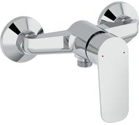 Jacob Delafon - Mitigeur de Douche mural Oscar - Mécanique - Économie d’eau - Ergonomique - Installation facile - 23x17x16cm - Finition Chrome - E29843-CP