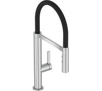 Jacob Delafon - Mitigeur d'Évier de Cuisine RAPHAEL - Douchette Extractible Magnétique 360°, avec Fonction Pause - Economies d'eau - Aérateur Anti-Calcaire - 27x5,5x59 cm - Finition Chrome - E23311-CP