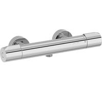 JACOB DELAFON Mitigeur thermostatique de douche mitigeur thermostatique mural avec limiteur de débit sensitif, économie d'eau, sécurité maximale MÉTRO E24394-CP
