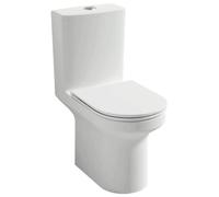 Jacob Delafon - Pack WC au Sol Sans Bride ELITE - Sortie Variable - Réservoir 3/6L Econome en Eau - Abattant Extra-Plat Déclipsable Fermeture Douce - 35,6x83,0x64,5 cm - Blanc - E29723-00