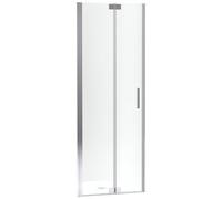 Jacob Delafon Porte de Douche Pliante Contra 80 cm, Accès PMR, Chrome