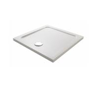 Jacob Delafon Receveur de Douche Flight carré Extra Plat Douche Italienne 90 x 90, Blanc