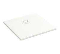 Jacob Delafon - Receveur Struktura extraplat 80 x 80 cm, zero ressaut, matériau Neoroc, Blanc - E62800-SS2