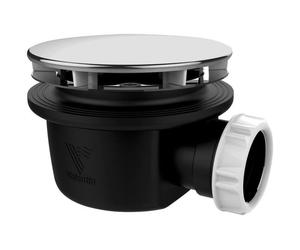 Jacob Delafon - Remplacement E78168-CP : bonde compatible receveurs Flight Low, Ipso, Gaspard - E78171-CP