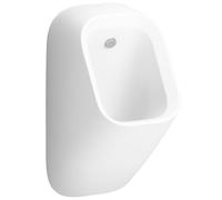 Jacob Delafon - Urinoir Sans Bride Struktura - Caréné - Alimentation et Sortie Encastrée - Chasse 0,5L - Fixation Murale - Céramique recy 36,3x61,6x32,9 cm - Blanc - E26474-0