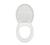 Jacob delafon Vague - Abattant Couvercle Abattant avec charnière métallique/A Blanc