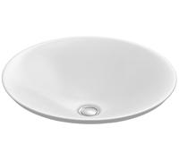 Jacob Delafon Vasque Encastrée Carillon, Ronde 45 cm, Céramique, Blanc