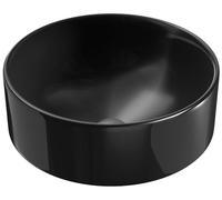 Vasque à poser ronde - JACOB DELAFON - Vox - Céramique - Finition noir brillant