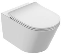 Jacob Delafon WC Suspendu sans Bride Bastille caréné + abattant