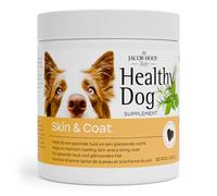 JACOB HOOY Healthy Dog Supplément - Skin & Coat - Pour une peau saine et un pelage brillant - Hypoallergénique - Avec griffe du diable et camomille - 80 pièces (240 g)