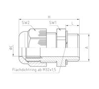 jacob Jacob Presse-étoupe M 50/PG 42 5042M50PA12/7035 RAL7035 Quantité:5