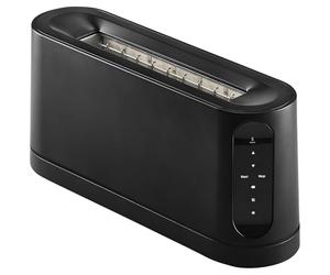Jacob Jensen Long Slot Grille-pain 41 x 11 x 19,5 cm Noir