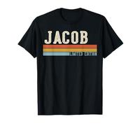 Jacob Rétro Vintage Hommes Enfants Garçons Prénom T-Shirt