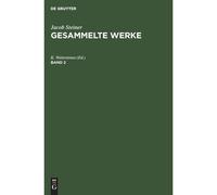 Jacob Steiner: Gesammelte Werke. Band 2