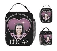 Jacob Twilight Bella Où Diable As-tu Été Loca Lunch Boîte à Lunch Esthétique Sac glacière Scolaire Oxford Sacs Thermiques