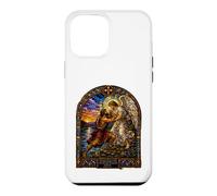 Jacob Wrestling The Angel At Dawn Cathedral Art mosaïque Coque pour iPhone 12 Pro Max
