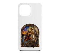 Jacob Wrestling The Angel At Dawn Cathedral Art mosaïque Coque pour iPhone 13 Pro Max