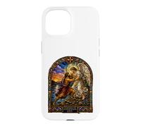 Jacob Wrestling The Angel At Dawn Cathedral Art mosaïque Coque pour iPhone 15