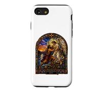 Jacob Wrestling The Angel At Dawn Cathedral Art mosaïque Coque pour iPhone SE (2020) / 7/8