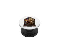 Jacob Wrestling The Angel At Dawn Cathedral Art mosaïque PopSockets PopGrip Adhésif