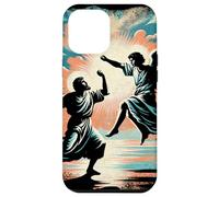 Jacob Wrestling The Angel Empowering Inspiring Bible Scène Coque pour iPhone 12 Pro Max