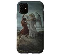 Jacob Wrestling with The Angel de Gustave Dore (1866) Coque pour iPhone 11