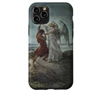 Jacob Wrestling with The Angel de Gustave Dore (1866) Coque pour iPhone 11 Pro
