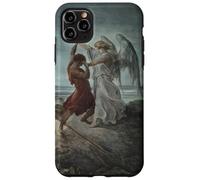 Jacob Wrestling with The Angel de Gustave Dore (1866) Coque pour iPhone 11 Pro Max