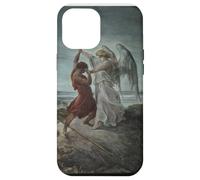 Jacob Wrestling with The Angel de Gustave Dore (1866) Coque pour iPhone 12 Pro Max