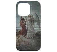 Jacob Wrestling with The Angel de Gustave Dore (1866) Coque pour iPhone 13 Pro