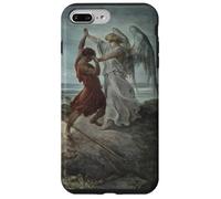Jacob Wrestling with The Angel de Gustave Dore (1866) Coque pour iPhone 7 Plus/8 Plus