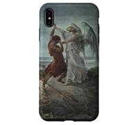 Jacob Wrestling with The Angel de Gustave Dore (1866) Coque pour iPhone XS Max