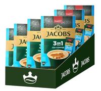 JACOBS 3-en-1 Café glacé, café instantané en poudre, 24 sticks/sachets, 304,8 g
