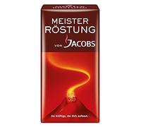 Jacobs Café filtre, torréfaction foncée, café moulu, torréfié en Allemagne, idéal pour machine à café filtre et presse française, intensité 9/10, 500 g