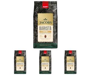 Jacobs - Coffee Beans Barista Editions Crema (Le café torréfié) | Poids Total 1000 grams (Lot de 4)