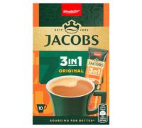 Jacobs Douwe Egberts Café instantané Jacobs Original 3 en 1 10 x 12,6 g