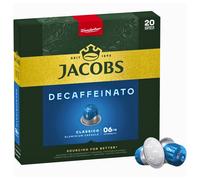 Jacobs Douwe Egberts Jacobs Decaffeinato 6 capsules décaféinées Lungo pour Nespresso® 20 pcs