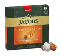 Jacobs Douwe Egberts JACOBS Guten Morgen Intense XL 20 capsules en aluminium compatibles machines à café Nespresso®
