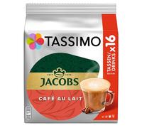 Jacobs Douwe Egberts Tassimo CAFÉ au lait 16 pièces