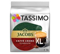 Jacobs Douwe Egberts Tassimo Caffe Crema XL 16 pièces