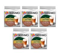 Jacobs Douwe Egberts Tassimo Latte Macchiato 16 capsules (8 boissons) carton 5 paquets