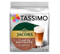 Jacobs Douwe Egberts Tassimo Latte Macchiato 16 gélules (8 boissons)