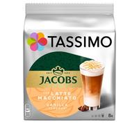 Jacobs Douwe Egberts Tassimo Latte Macchiato Capsules Vanille 8+8 pcs