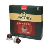 Jacobs | Espresso 10 Intenso - 20 capsules pour Nespresso®