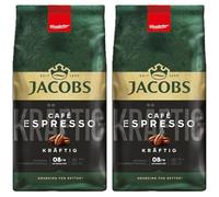 Jacobs Espresso Expert Tube Café Café Grain de Café Grain de Café 2 x 1000 g
