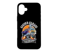 Jacob's Garage Hotrod Classic Car Design pour Le nom Jacob Coque pour iPhone 16 Plus